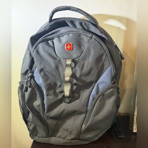 SWISS GEAR Airflow BACKPACK laptop compartment black with red interior unisex